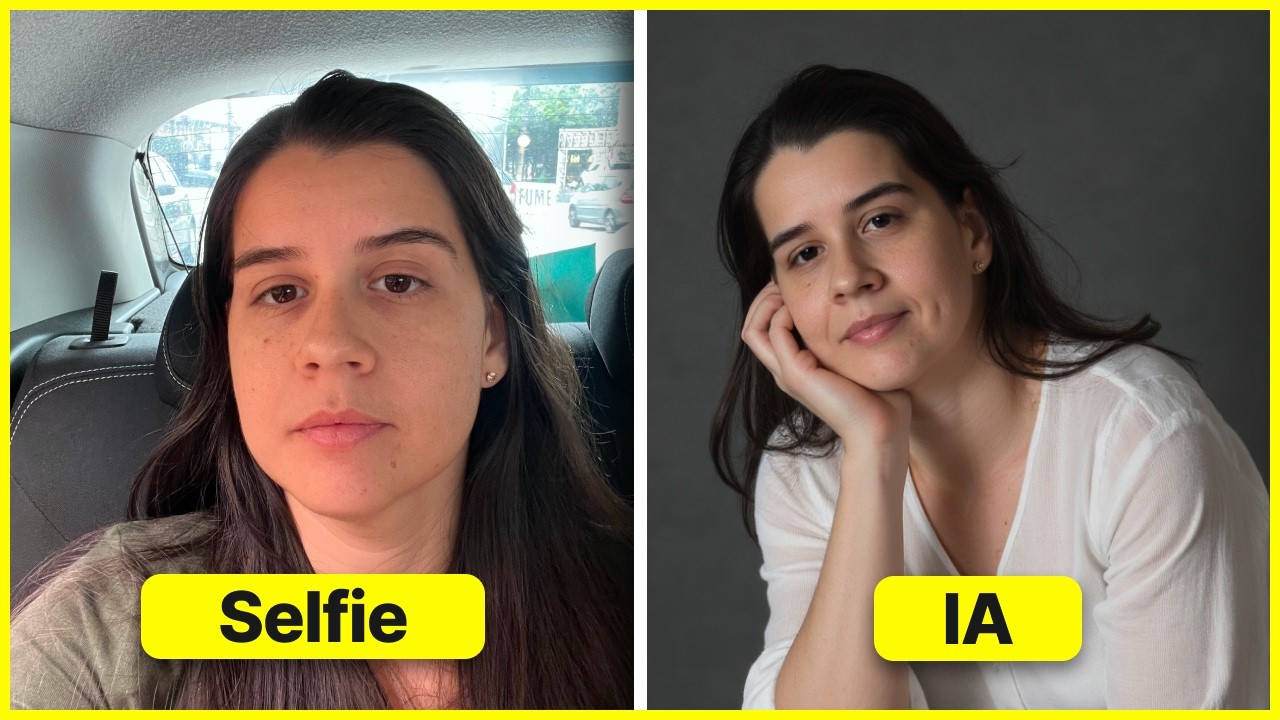 Foto profissional com IA a partir de selfie (resultado impressionante)