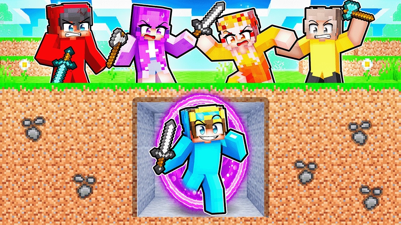ОХОТНИКИ против PORTAL SPEEDRUNNER в Minecraft!