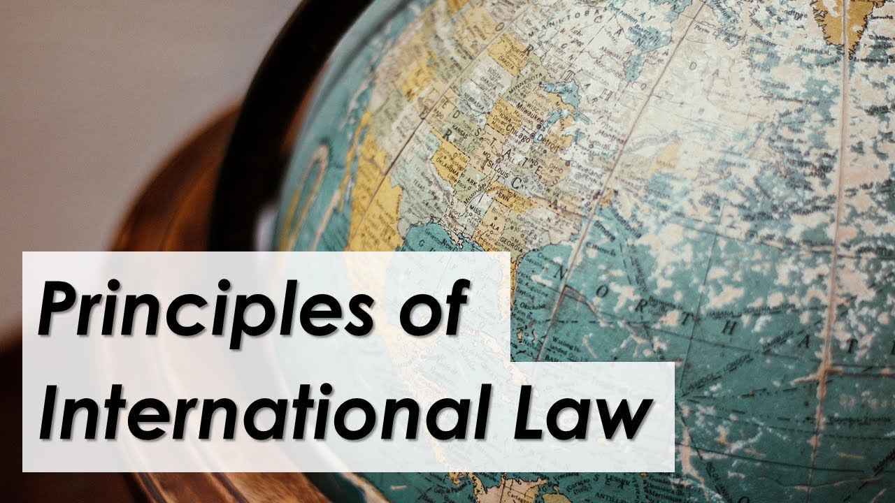 Main principles governing the international legal system | LexIcon