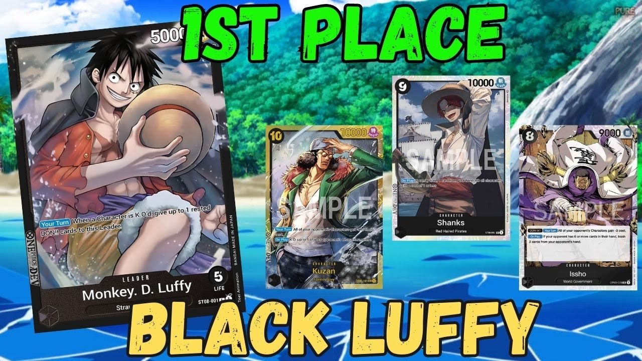 1st PLACE Black Luffy - Deck Profile