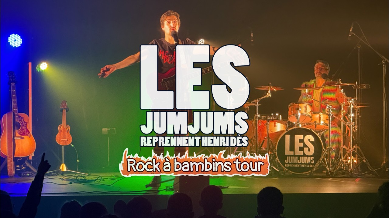 Les Jumjums Reprennent Henri Dès - Teaser 2026 #concert #enfants #spectacle #musique #festival