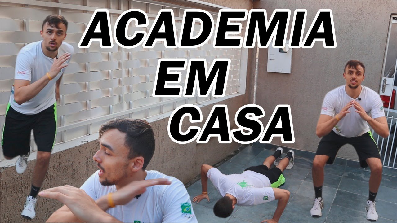ACADEMIA EM CASA! MELHORE SEU FÍSICO AGORA MESMO ESTANDO NO CONFORTO E NA SEGURANÇA DA SUA CASA!