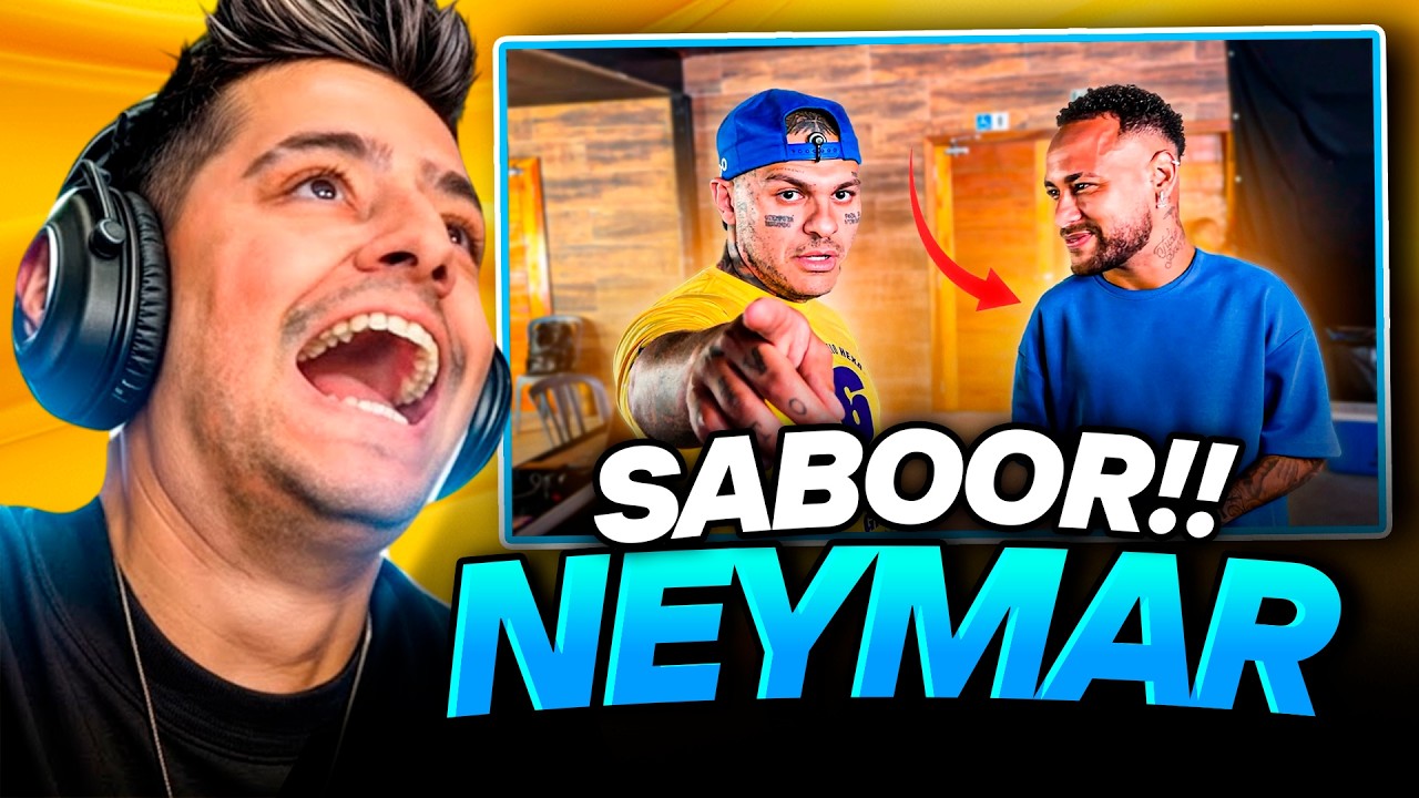 CORINGA REAGINDO BASTIDORES DA ENTREVISTA DO NEYMAR COM TOGURO!!!