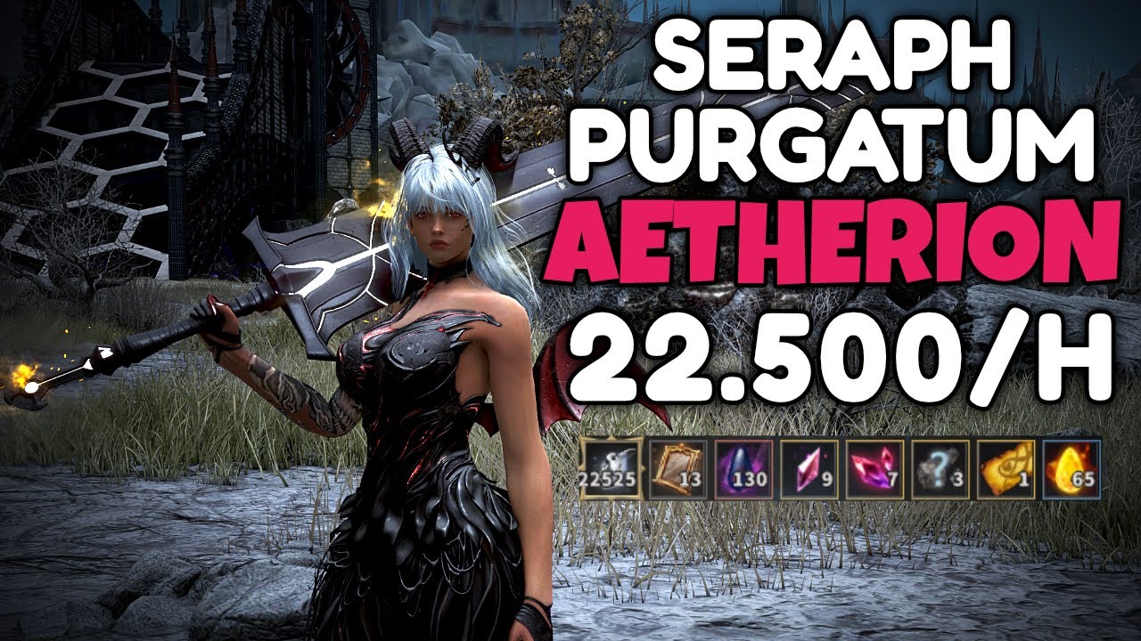 BDO | Seraph Purgatum - Aetherion Castle | 22.5k Trash Lvl 2 + Agris