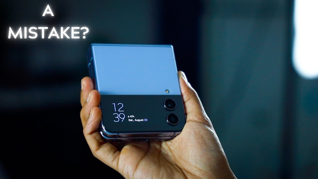NEW Galaxy Z Flip 4 - My First Impressions + Camera Test | The Undeniable Truth.