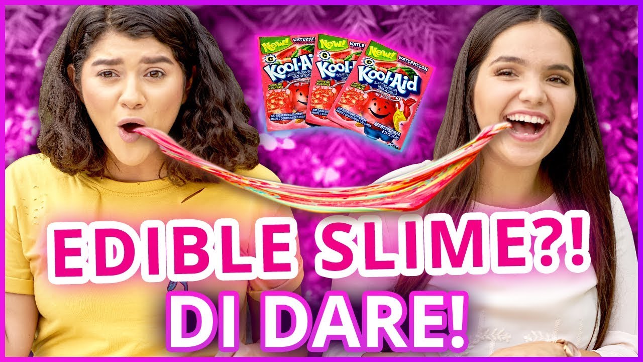 DIY EDIBLE SLIME?! Di-Dare w/ Shany & Airam from My Dream Quinceañera!