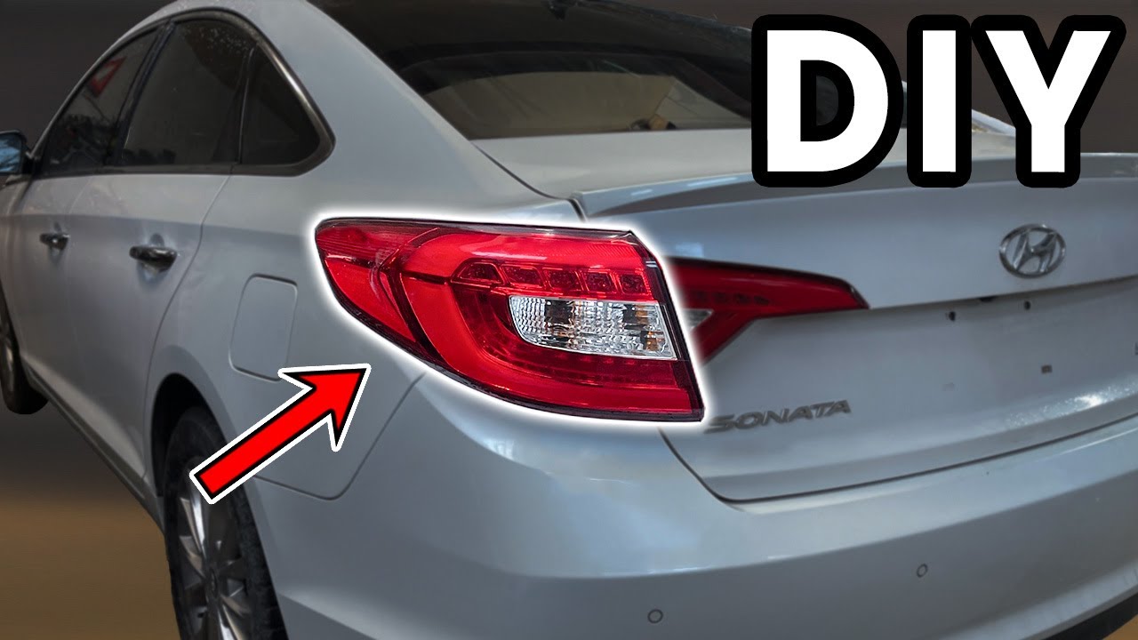 DIY 2015-2017 Hyundai Sonata Tail Light Replacement | How To Replace Hyundai Sonata Tail Lights