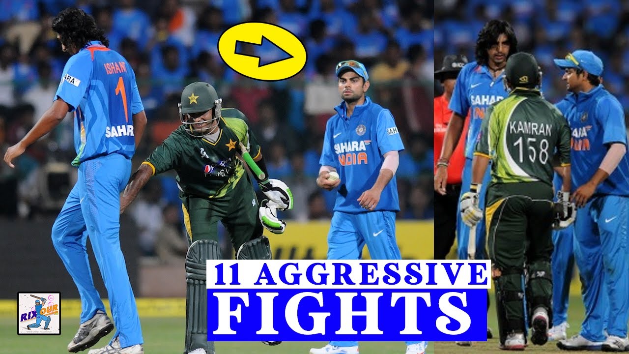 10 Aggressive Fights in Cricket Ever