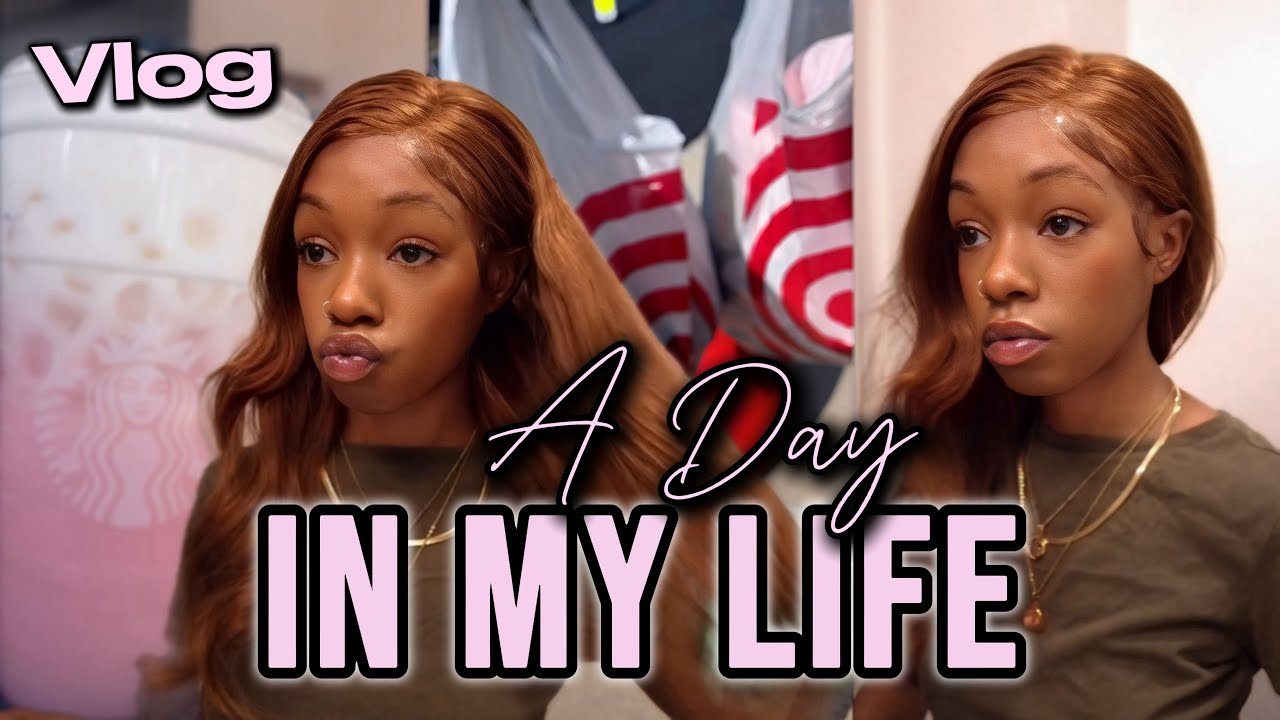 A day in my life 🎀 target haul, get ready with me, coffee run🥴🫶🏾