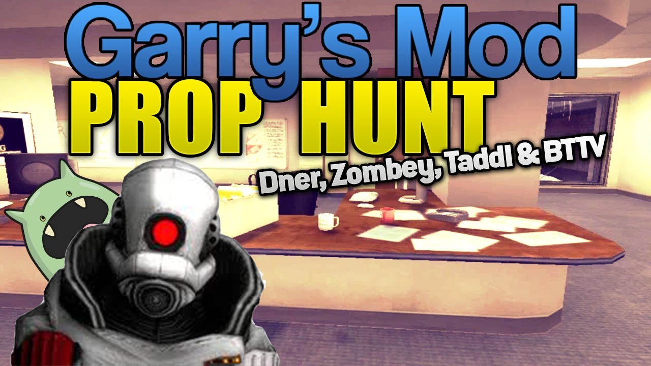 VERSTECKEN mit Dner, Zombey, BTTV & TADDL! - Garrys Mod: Prop Hunt | ungespielt