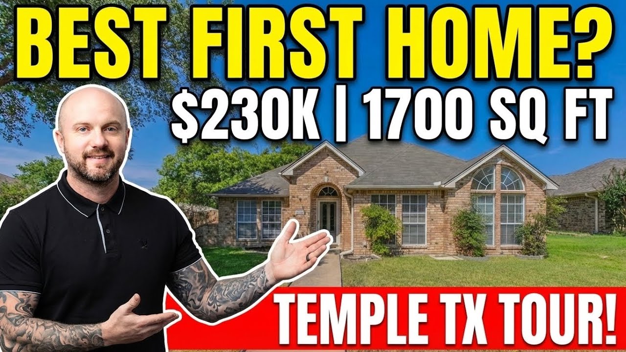 Spacious $229K Home in Temple TX – 3 Beds, 1,700+ Sq Ft, Move-In Ready!