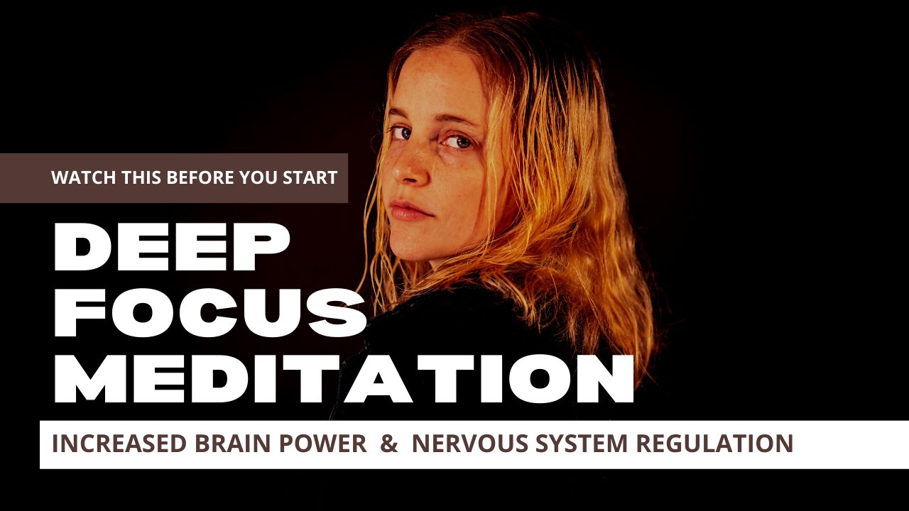 Intro to Deep Focus 15 min for 15 days meditation series