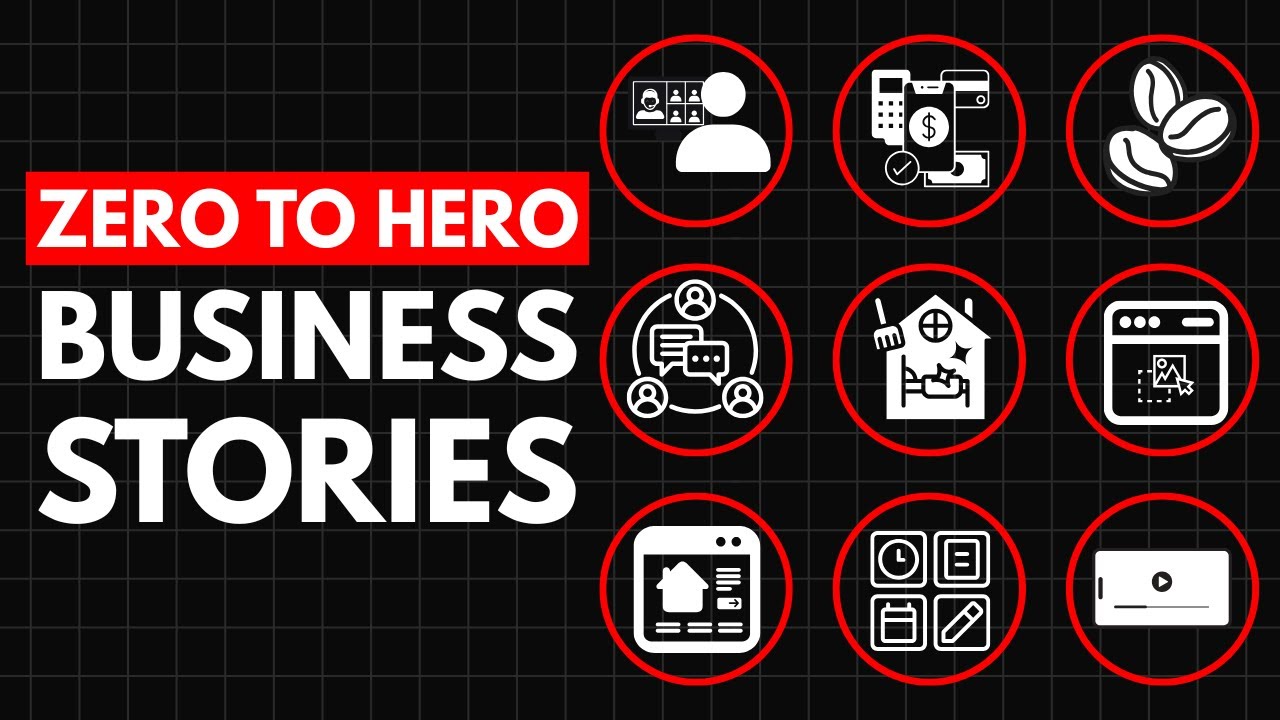 1 Hour of Zero to Hero Business Stories to Fall Asleep to