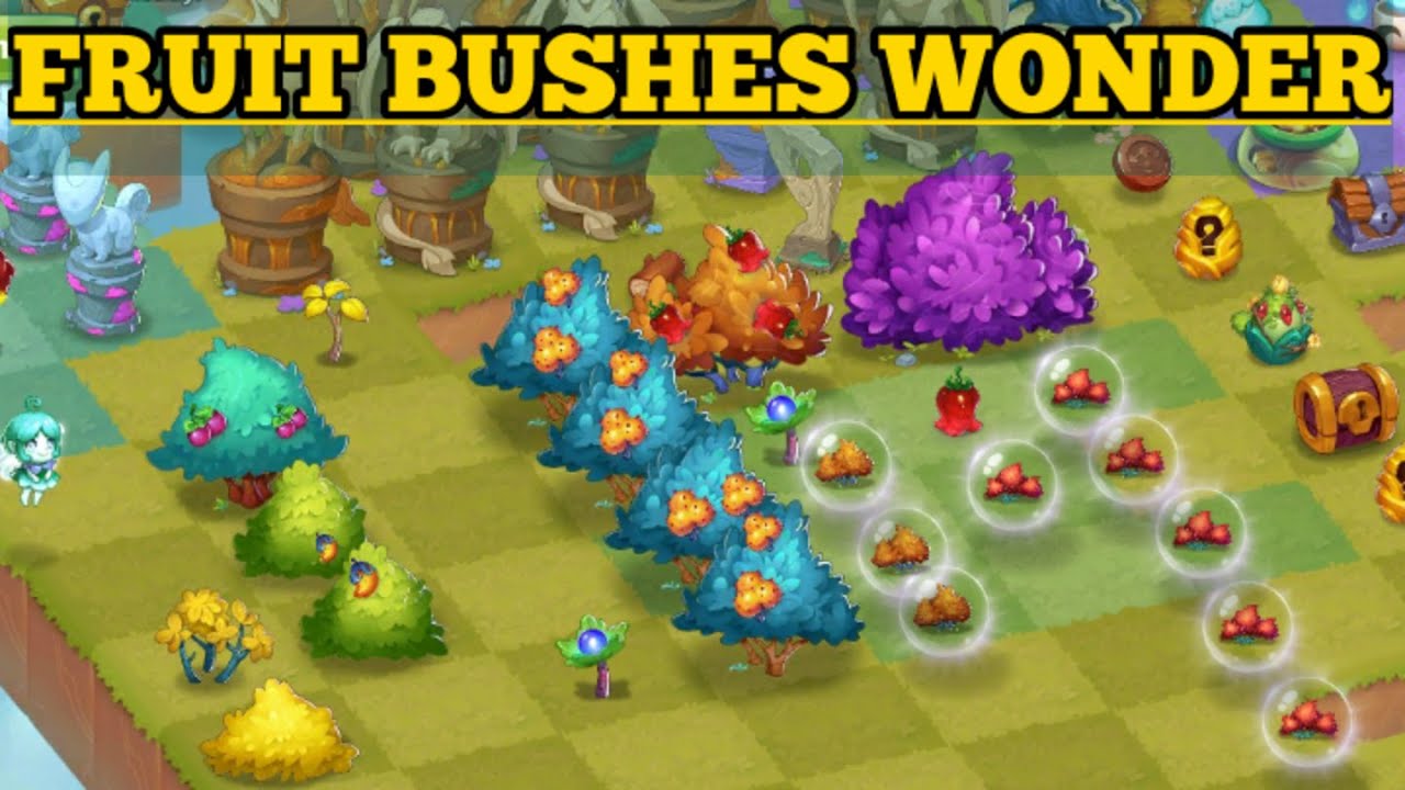 Merge Magic Fruit Bushes Wonder | The Wonder of Fruit Bushes