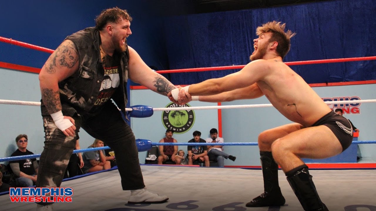 Aaron Roberts vs Jackson Drake  |  WWE ID Official Match  |  MEMPHIS WRESTLING