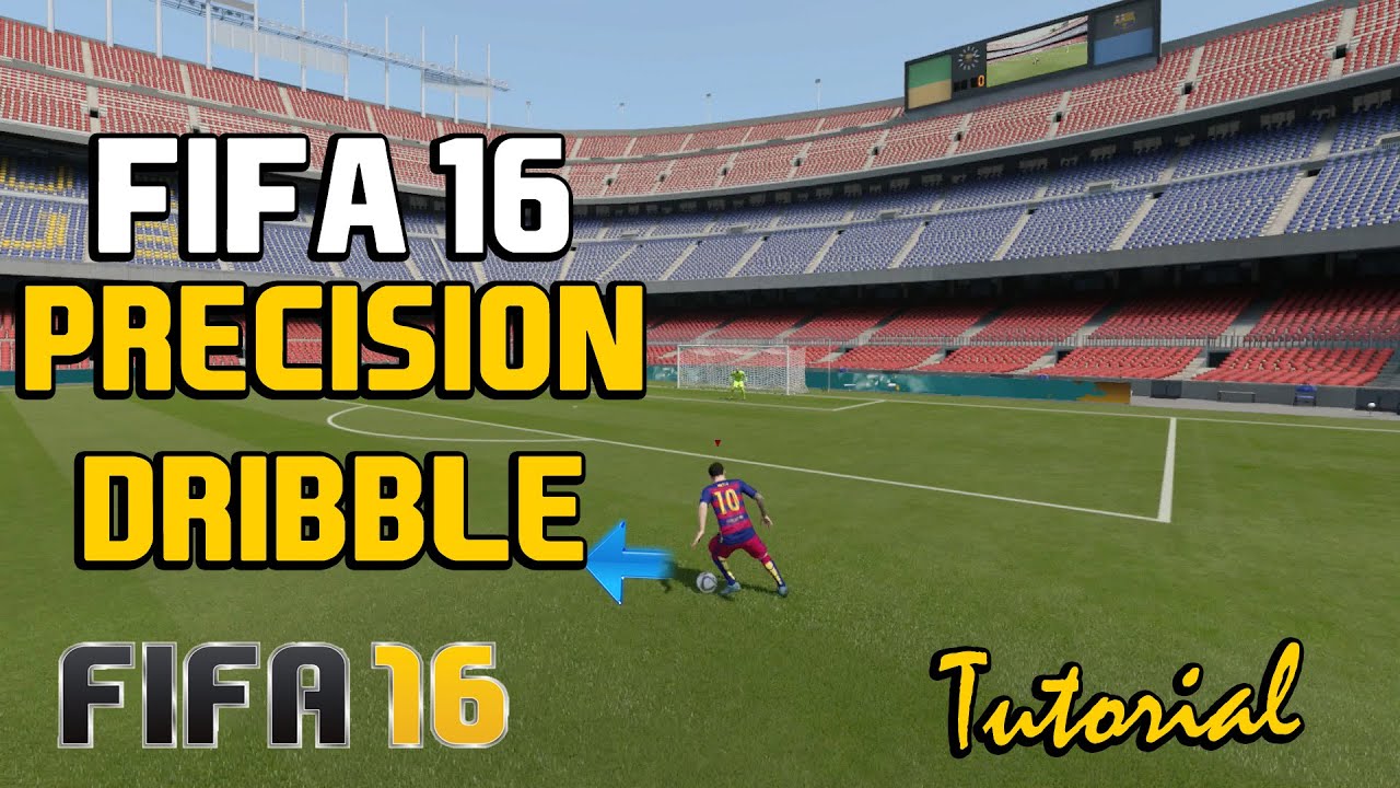 Fifa 16 Dribbling Tutorial: Precision/Face-Up Skill Move (Gain Space and Buy Time)
