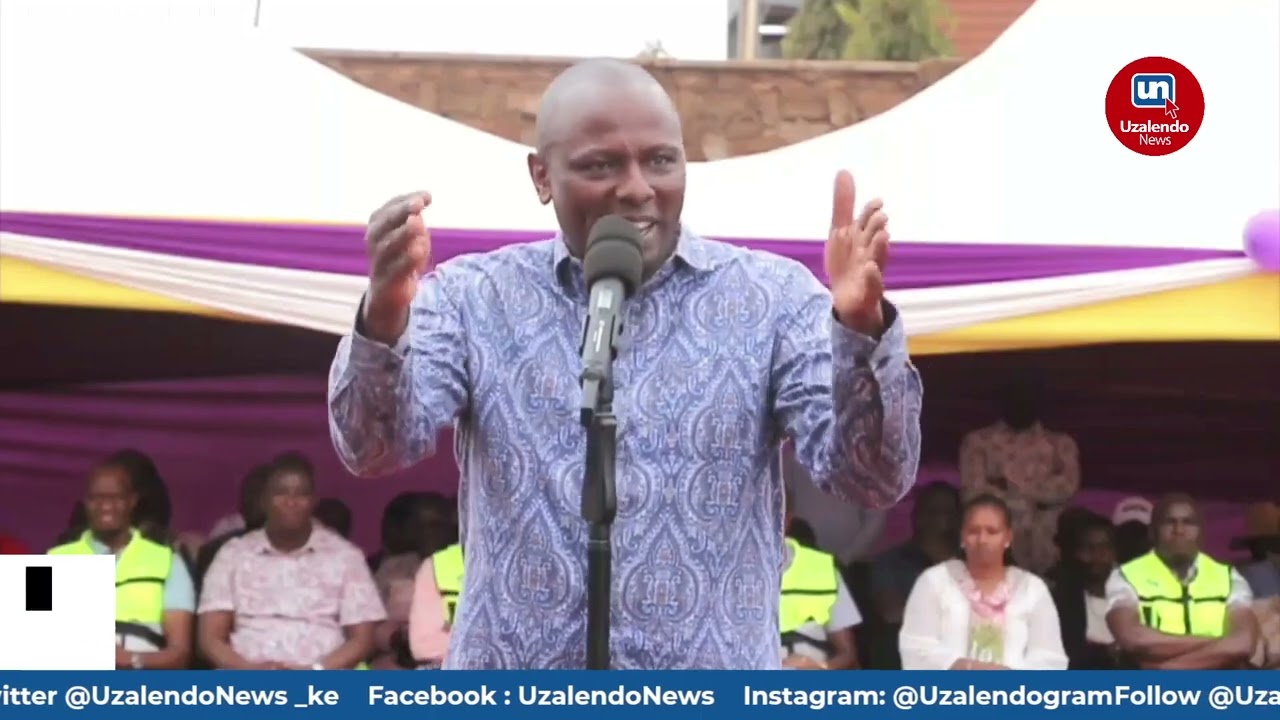 KIMANI ICHUNG'WAH IN MAKUENI: SIASA YA CHUKI NA UKABILA LAZIMA IKOME, RUTO IS DELIVERING HIS PLAN