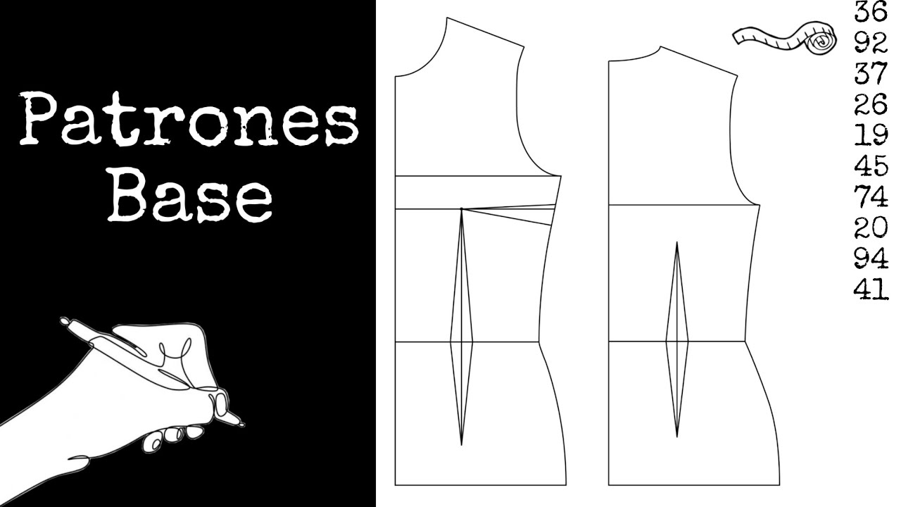 Cómo Hacer el Patrón Base de Ropa Paso a Paso | Tutorial Fácil para Principiantes