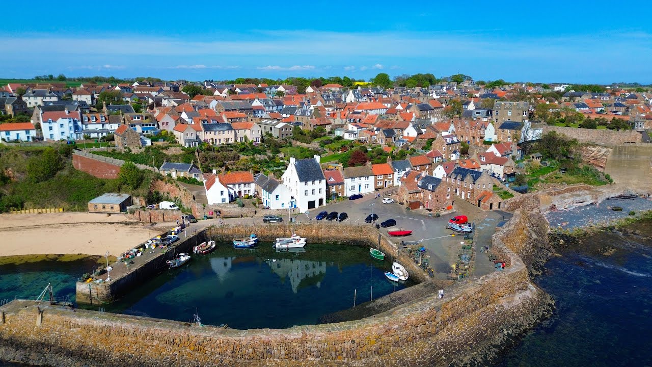 Crail...East Neuk of Fife...DJI Mini 3 4K Drone.