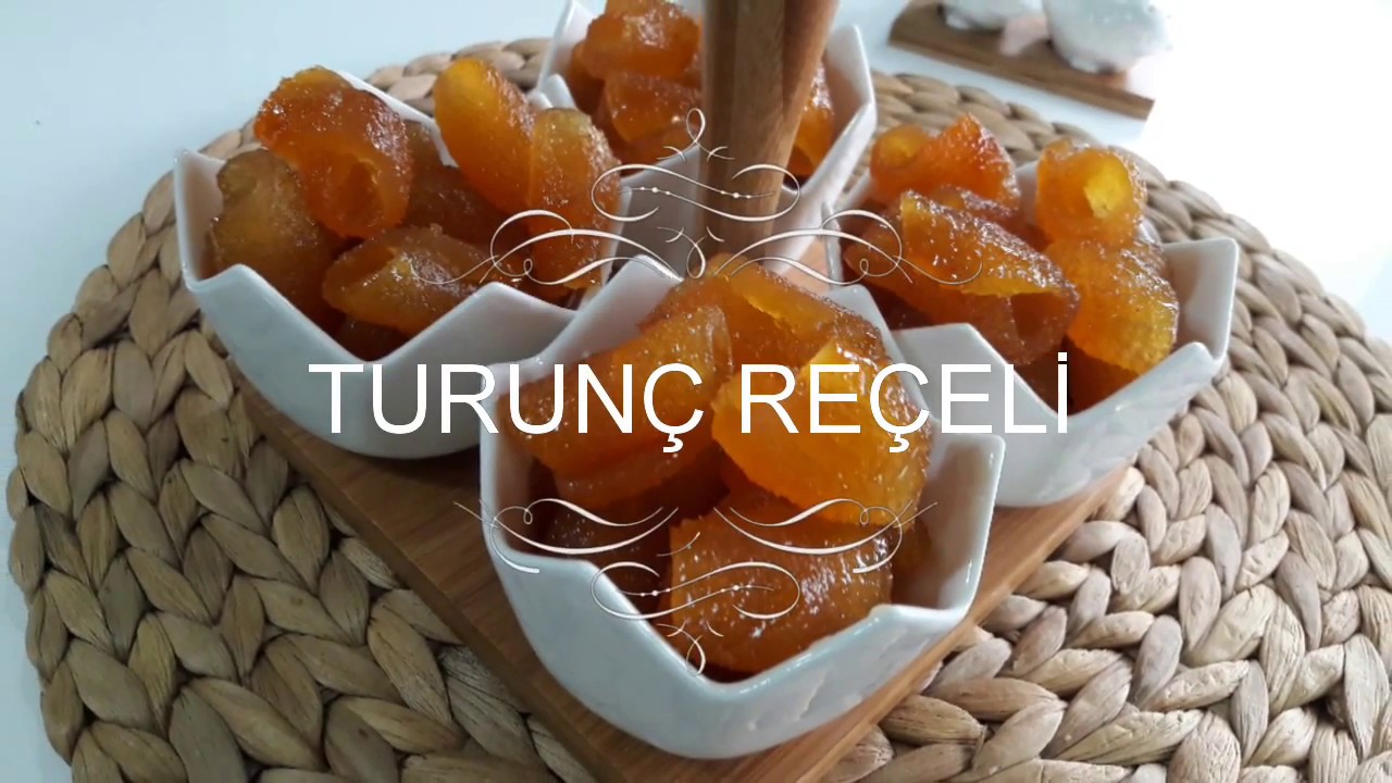 TURUNÇ REÇELİ TARİFİ -Evde lokum gibi en basit yöntemle turunç kabuğu reçeli yapımı@birkaselezzet-aysealkan9862