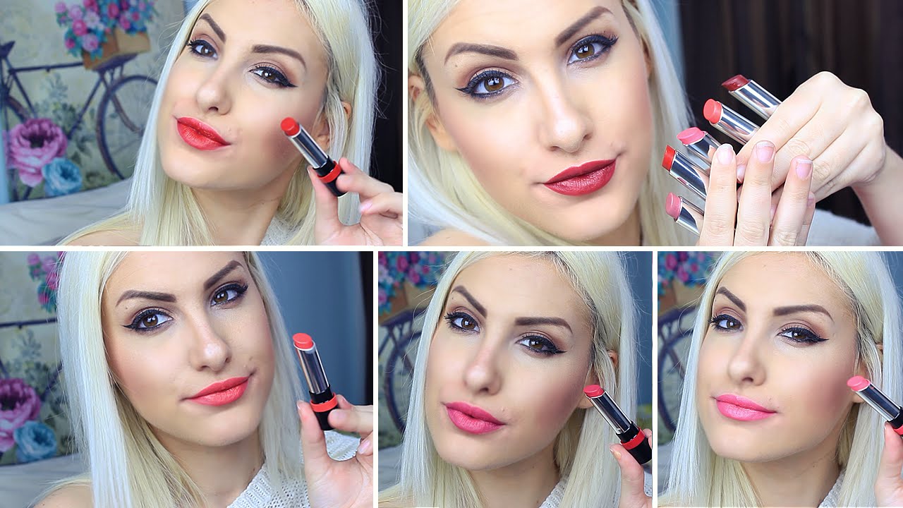 VLOGMAS  DAY 12 | RIMMEL LONDON THE ONLY 1 LIPSTICK SWATCHES REVIEW