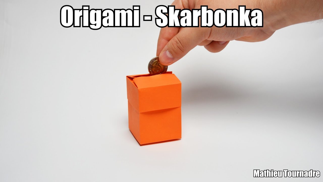 Origami - Skarbonka