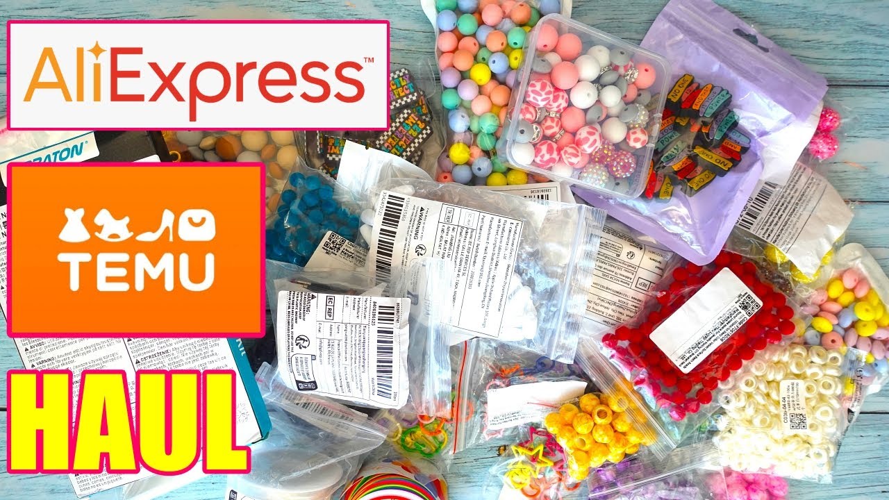 Awesome AliExpress & Temu Haul For My New Sensory Creations!
