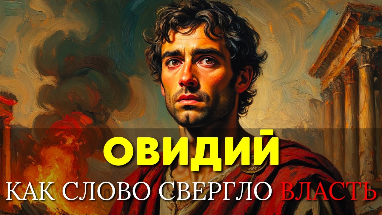 ОВИДИЙ: Как главный поэт Рима написал книгу, за которую император сослал его умирать к варварам🌙