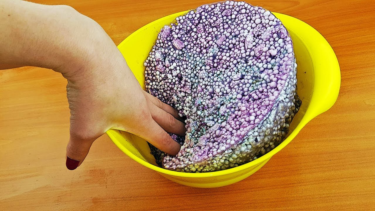 Dried Floam Slime - Super Crunchy Super Dried Satisfying Floam Slime