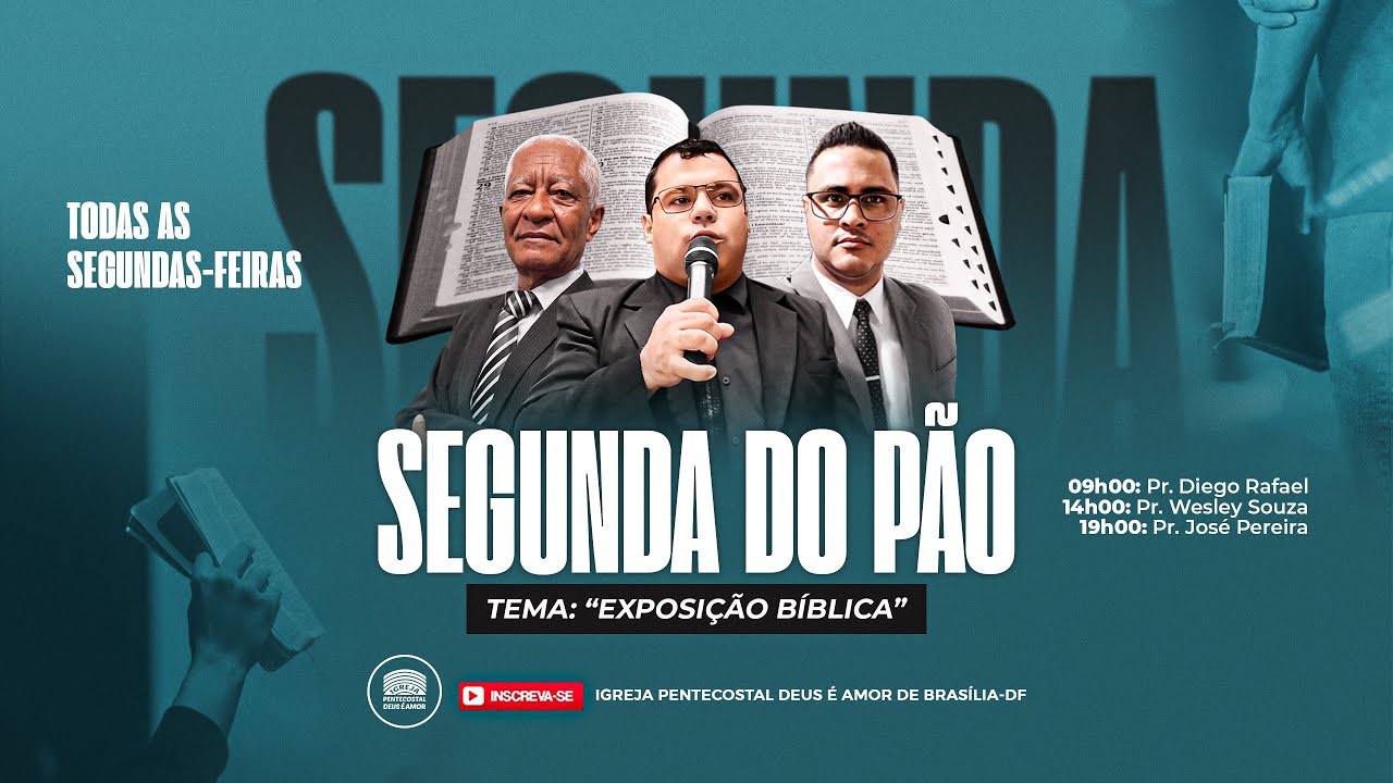 15h | IPDA AO VIVO | Igreja Deus é Amor de Brasília/DF | CULTO DOUTRINÁRIO