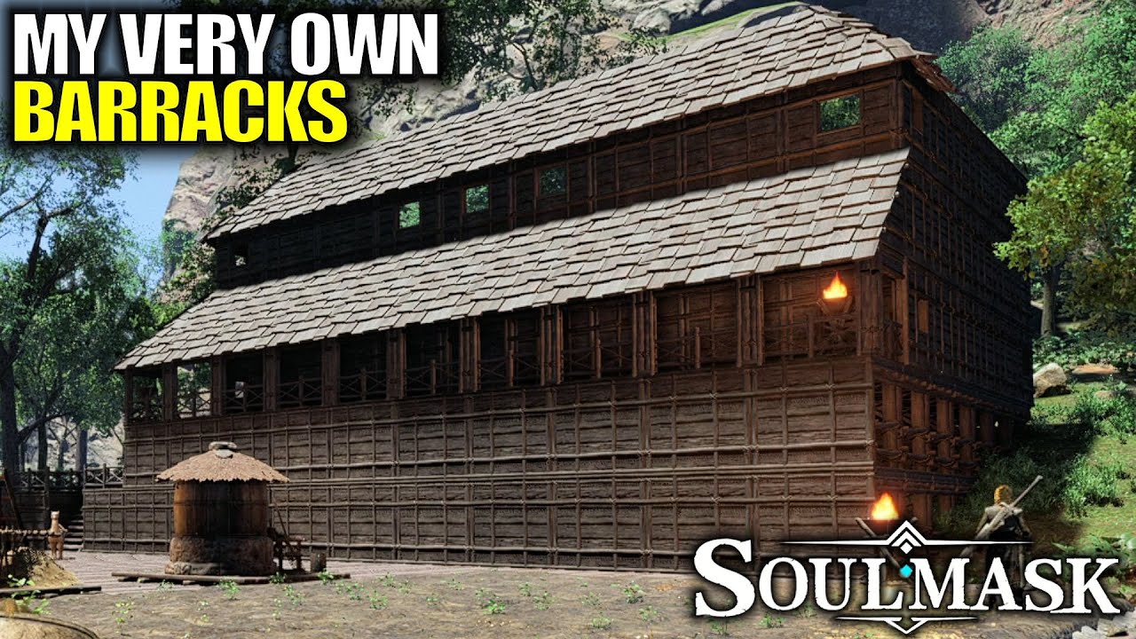 Will my People Actually Sleep in this Barracks? | Soulmask Gameplay | Part 17