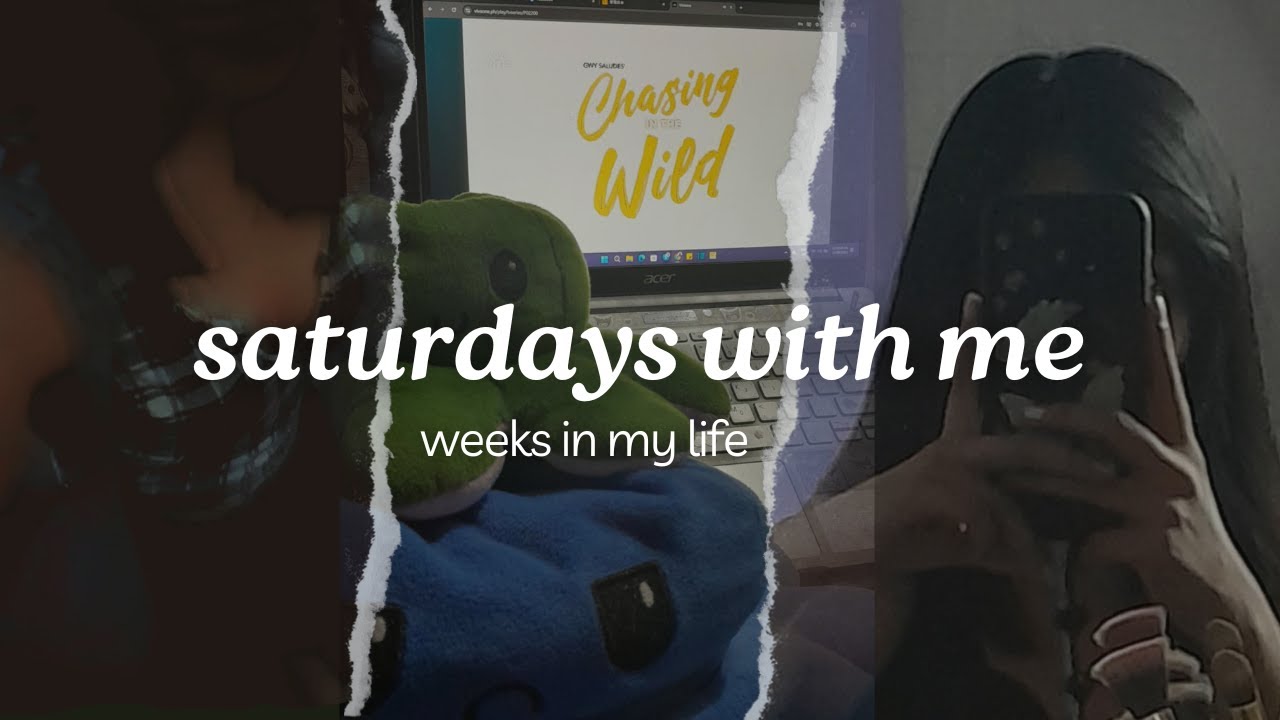 Saturdays With Me EP09: days in my life, work from home, chill days, (honestly idk) 😭