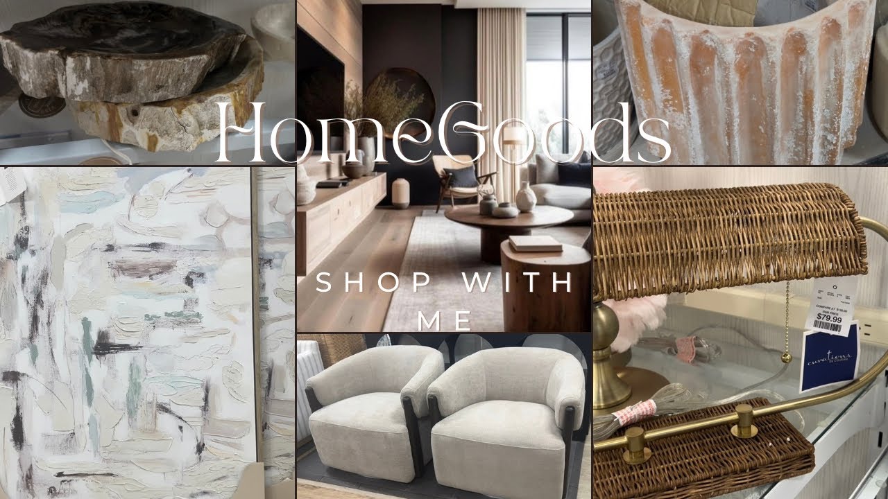 HomeGoods Shop With Me | New Home Decor Shopping | Designer Dupes | Home Decor Ideas