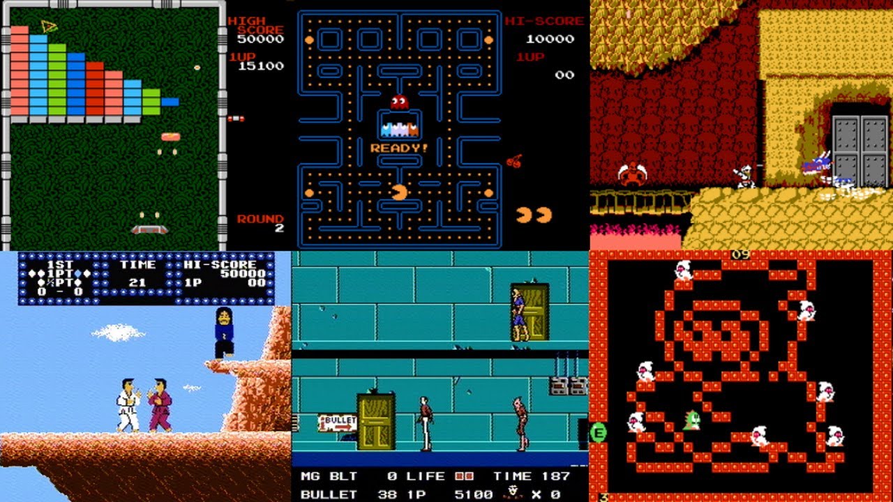 🔴 CONVERSIONI ARCADE PER NES