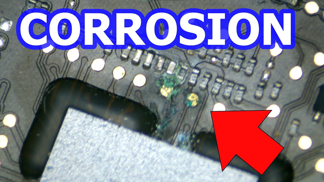 Old MacBook Air Liquid Damage Repair