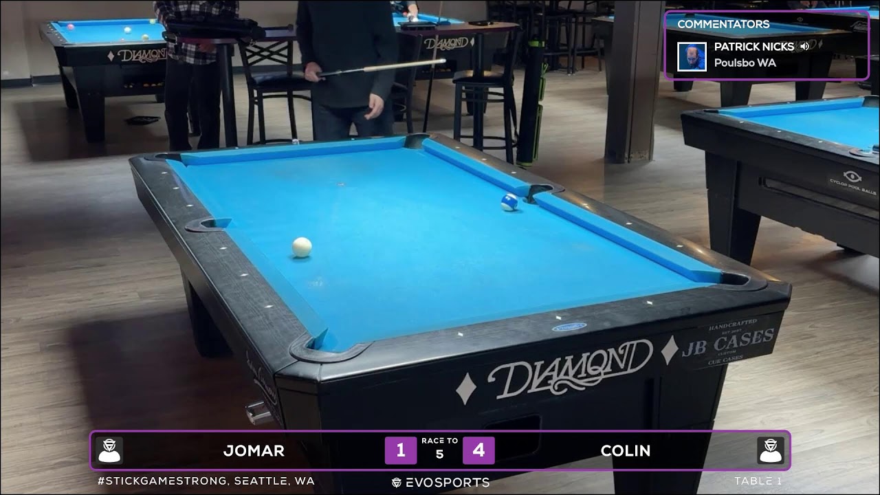 JOMAR vs COLIN - #STICKGAMESTRONG - TABLE 1 | EvoSports