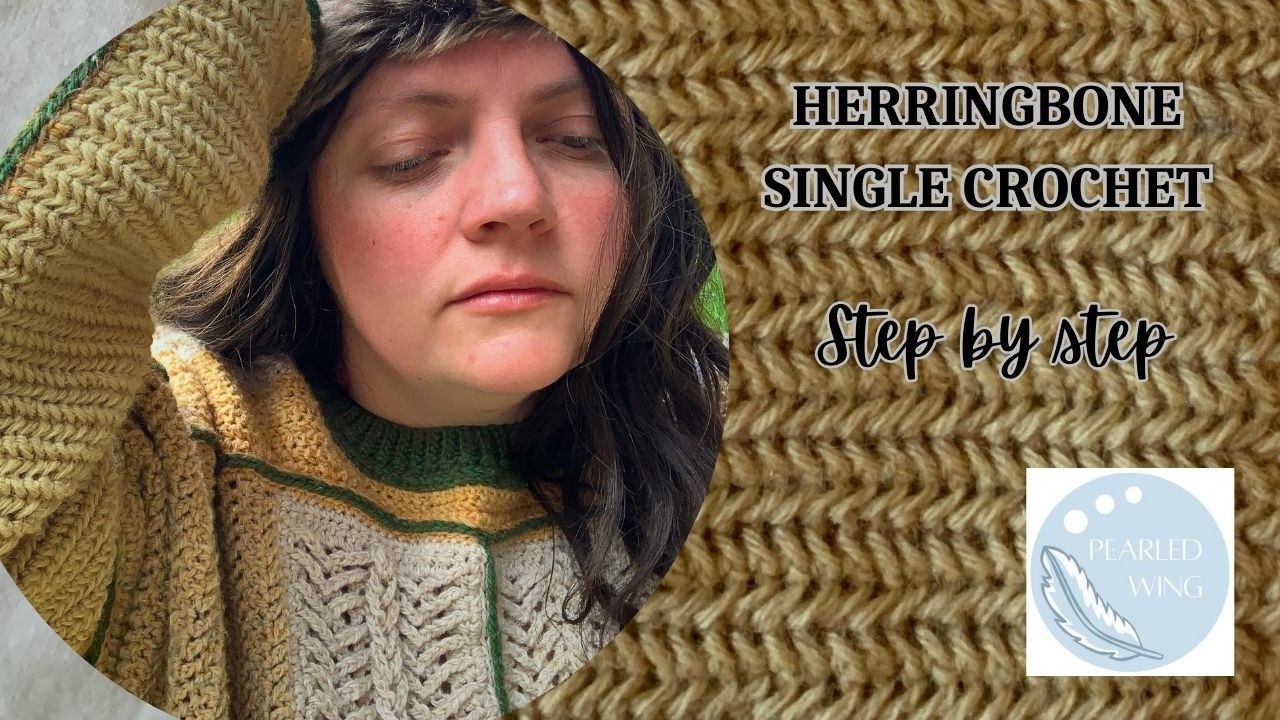 Herringbone Single Crochet Tutorial
