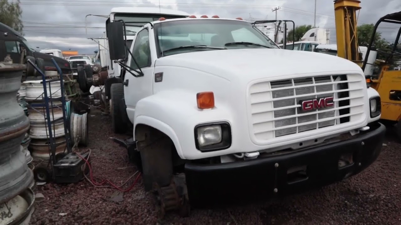 Corte GMC Topkick/Kodiak con motor Caterpillar 3126 de 190 hp