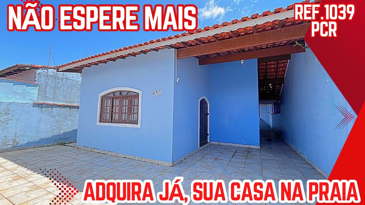REF.1039 Casa com 3dormts bem conservada a 500m da praia 