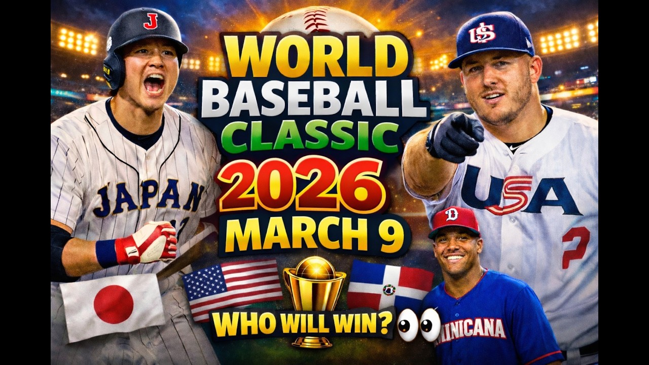 World Baseball Classic 2026 – March 9! Results and Standings