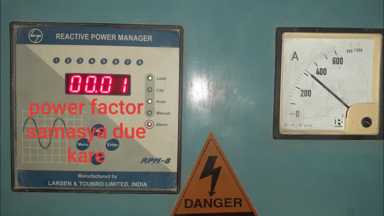 Reactive Power Manager RPM-8 L&T