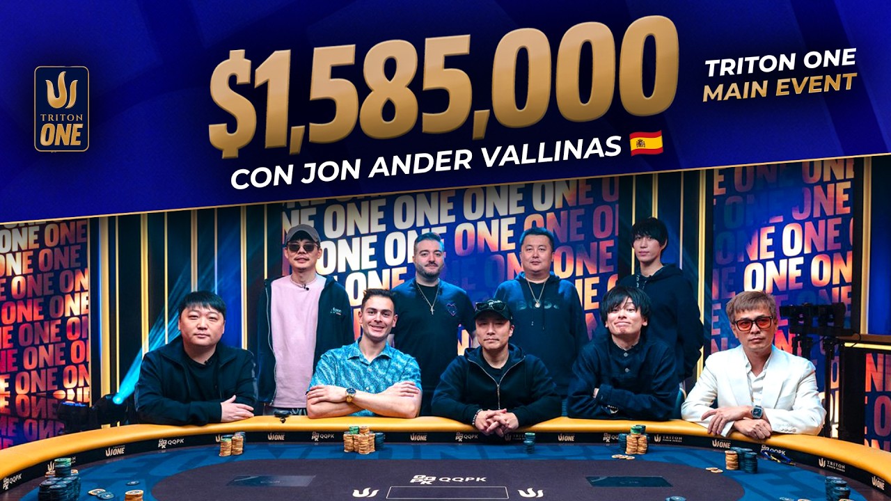 🔴 $15K NLH High Roller – MESA FINAL | Triton ONE JEJU 2026 - 1,330,000$ on top!