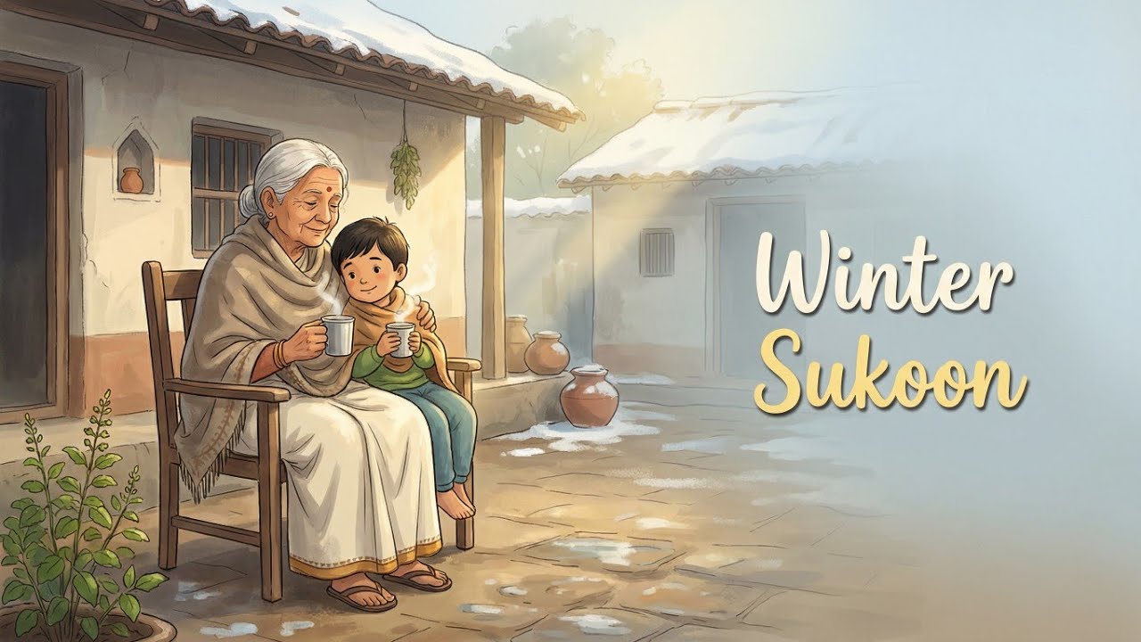 Gaon Ki Sard Subah ☀️ | Winter Morning, Chai & Indian Nostalgia