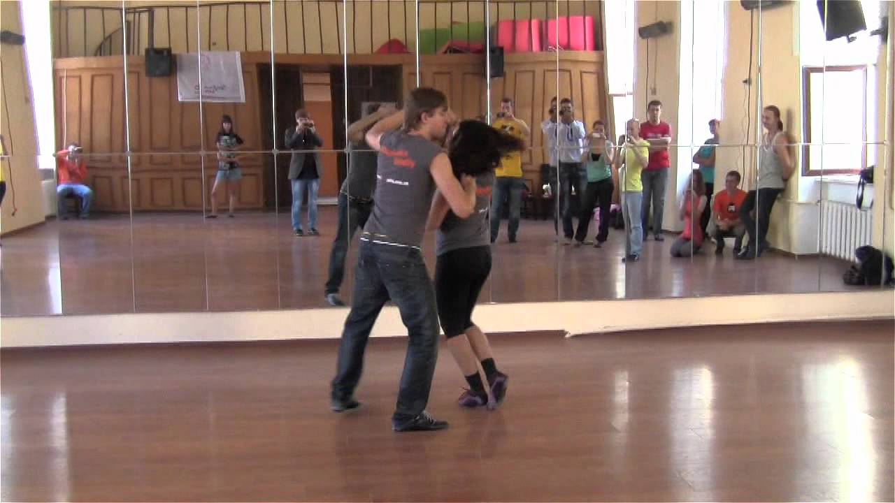 Olga Prikhodko and Vitalii Pastushenko salsa master class salsa la 1
