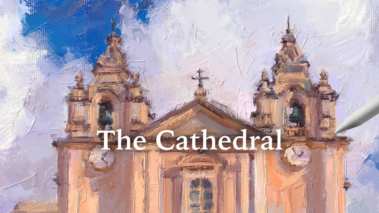 The Cathedral｜iPad Pro digital painting  | Art set4 App