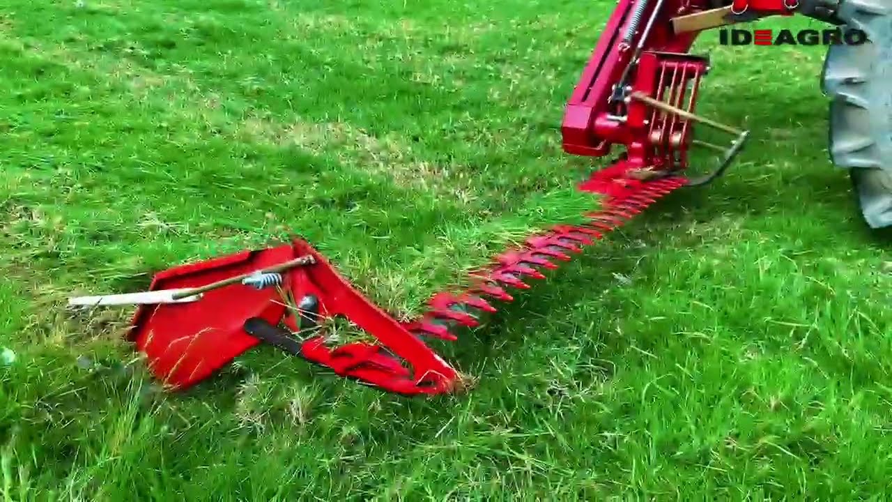 Segadora tijera para corte de pasto -forraje,  heno, henolaje - Maquinaria para tractor