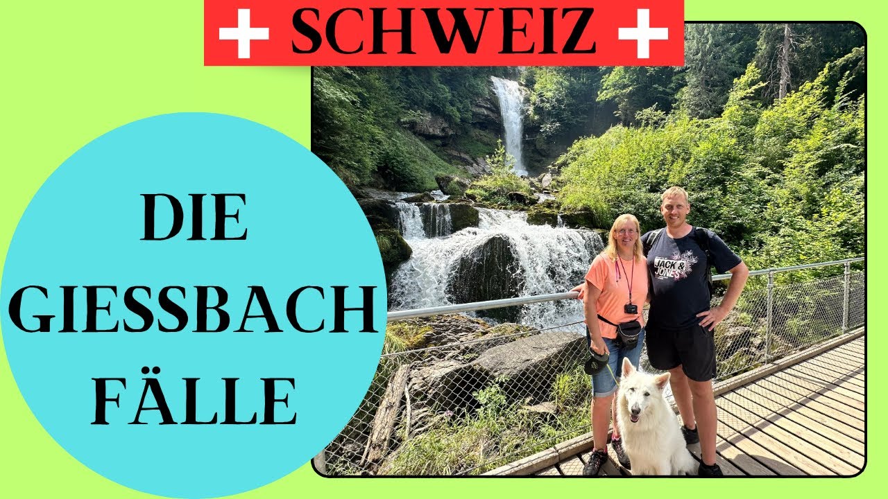 Urlaub Schweiz am Brienzersee, zu den Giessbachfällen