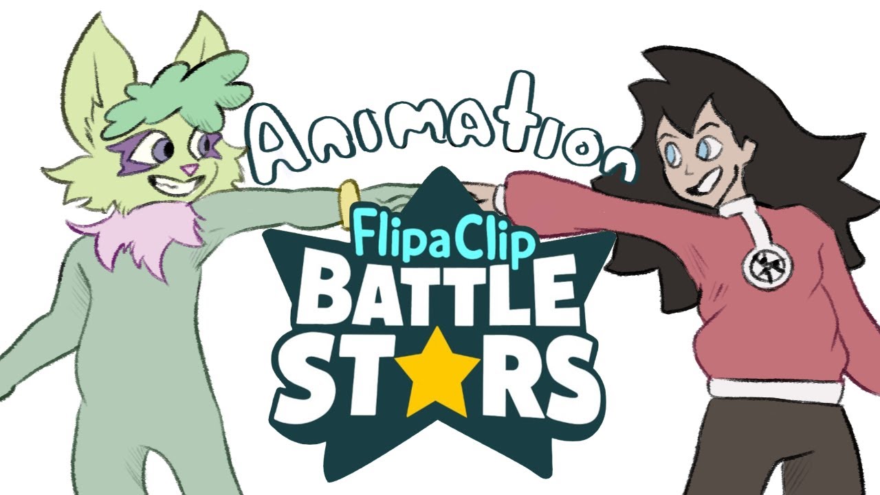 Flipaclip Battle Stars - Smeffy VS Splash girl 