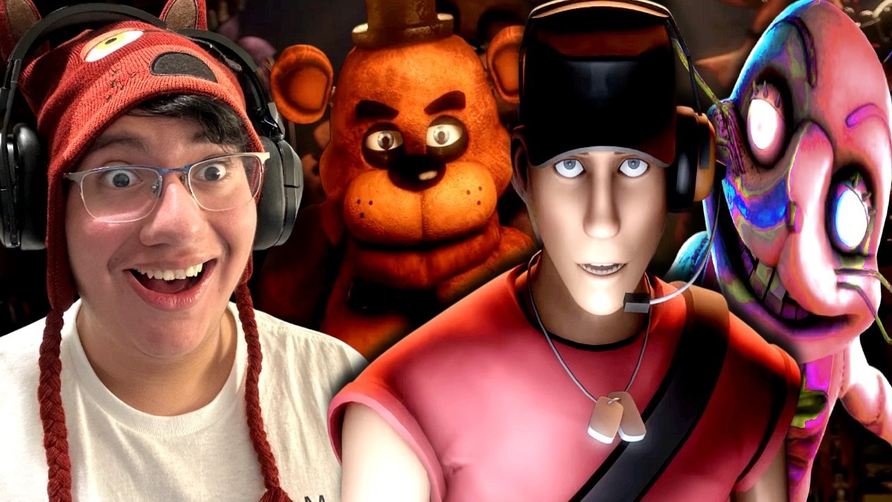 AN ABSOLUTE MASTERPIECE!!! || [FNAF/SFM] NIGHTMARE NIGHTSHIFT | Animated Music Video REACTION
