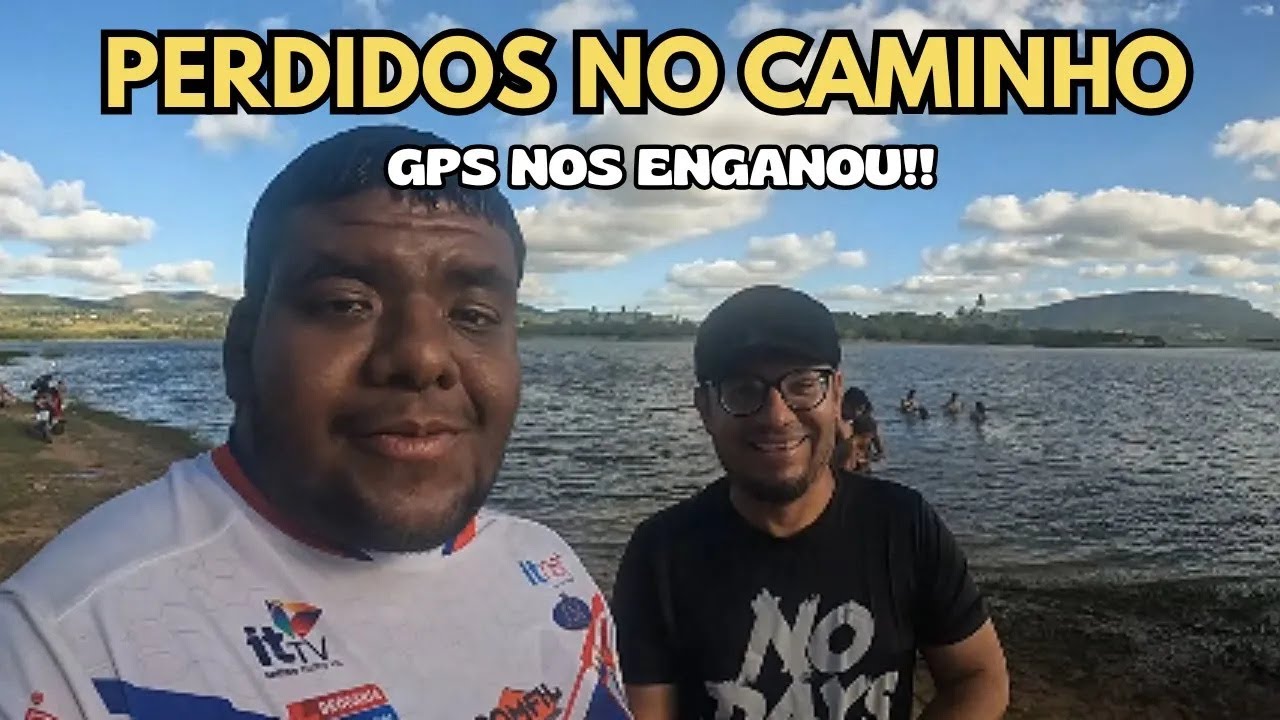 A AVENTURA PRA CHEGAR NA BARRAGEM JACARECICA QUASE DEU RUIM! 😯
